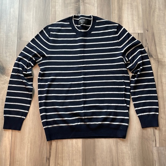 Men’s Banana Republic Sweater, Medium, Merino Wool by Baruffa - Picture 1 of 4